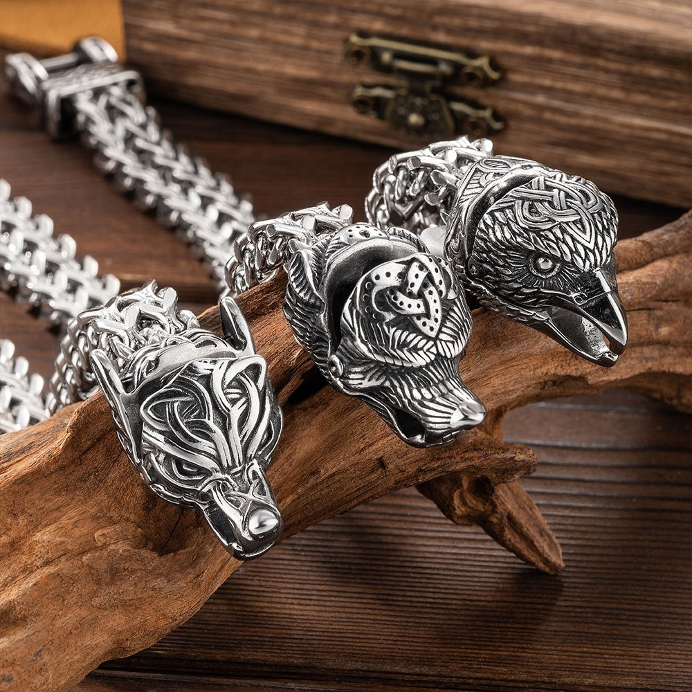 Handmade Norse Animal Bracelet