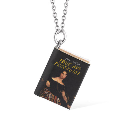 Custom Book Necklace