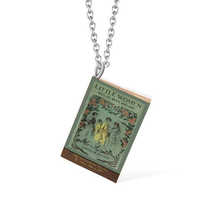 Custom Book Necklace