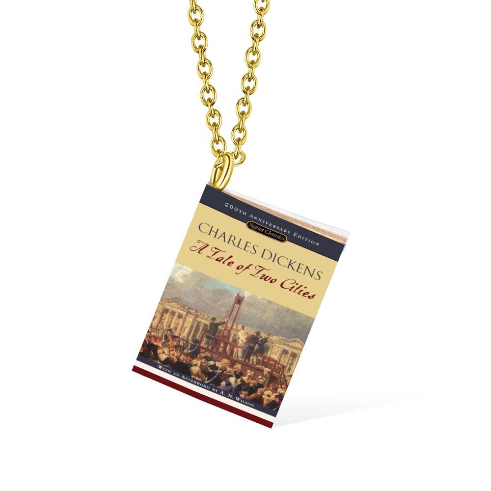 Custom Book Necklace