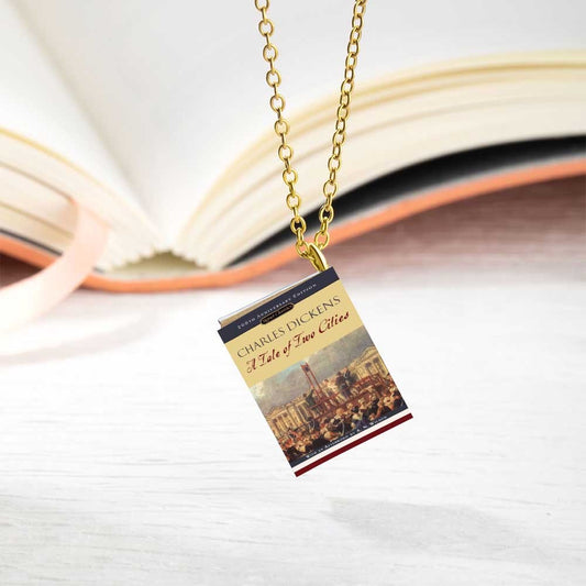 Custom Book Necklace