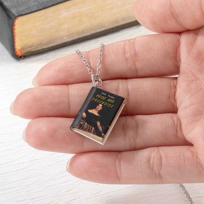 Custom Book Necklace