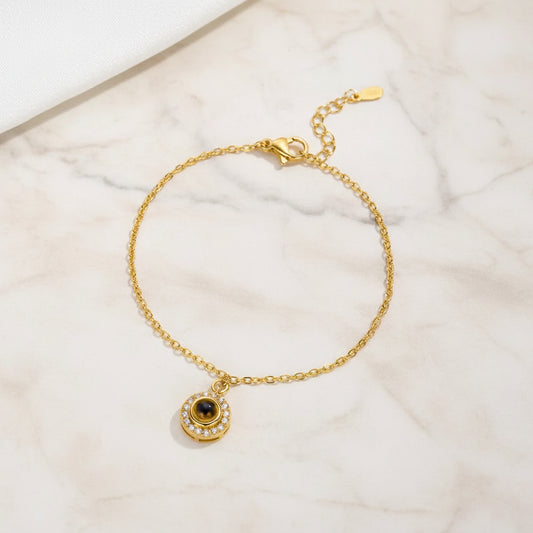Custom Projection Charm Bracelet