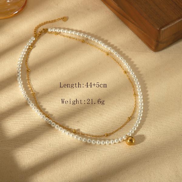 Pearl Beaded Bracelets & Necklaces