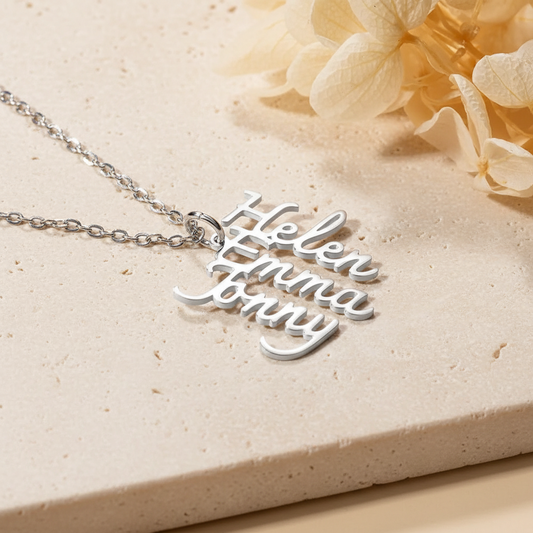 Personalized Multi Name Necklace