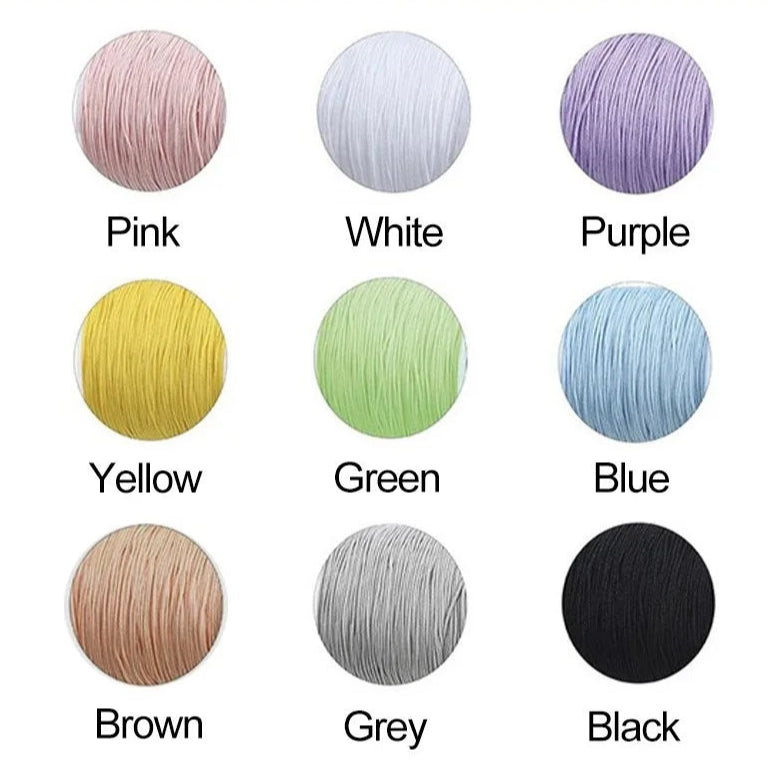 Custom Bubble Name Cord Bracelet