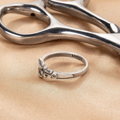 Personalized Scissor Ring with Name