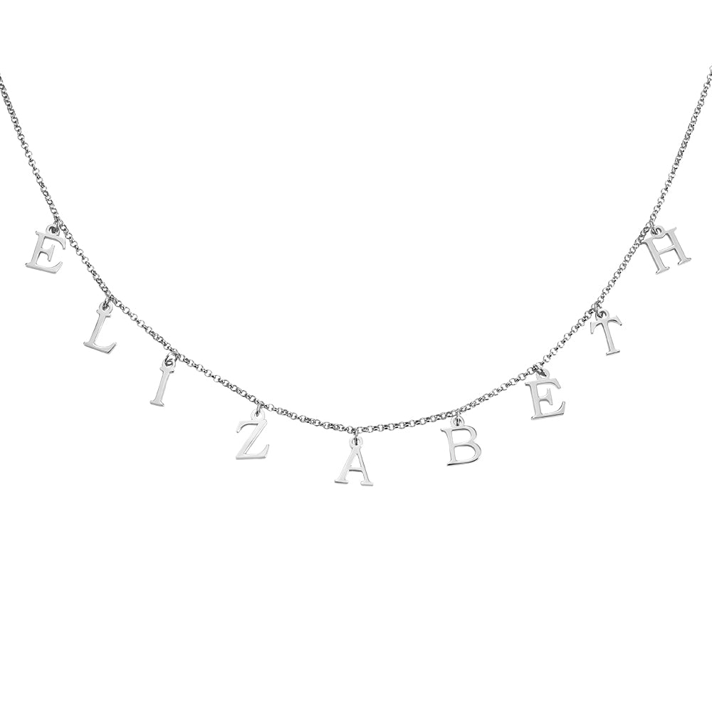 Personalized Letter Name Choker