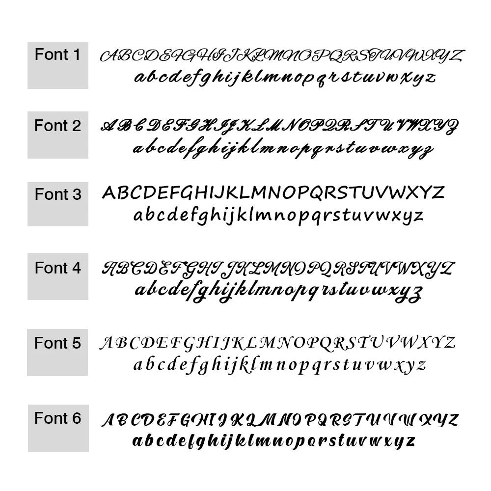 Custom Name Heart Necklace with Angel Wing