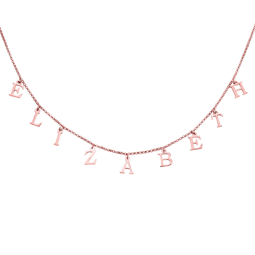 Personalized Letter Name Choker