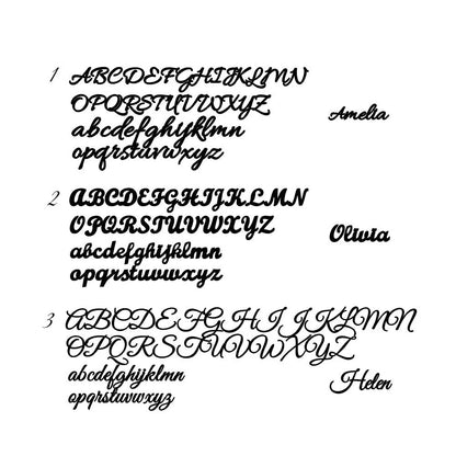 Personalized Y Name Necklace with Birth Flower & Birthstone