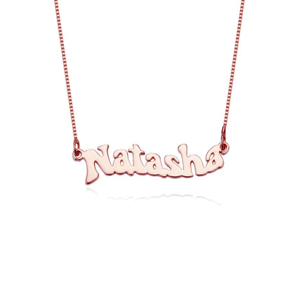 Personalized Wavy Name Necklace