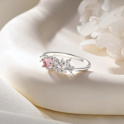 Personalized Birthstone Butterfly Ring