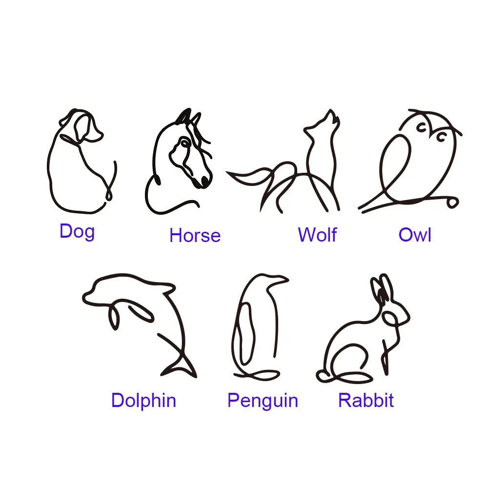 Custom Engraved Pet Silhouette Signet Ring with Name