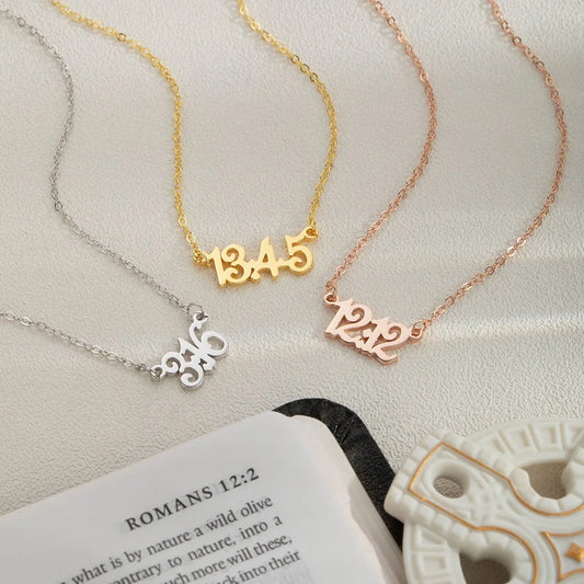 Personalized Bible Verse Necklace