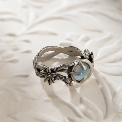 Enchanted Forest Moonstone Ring
