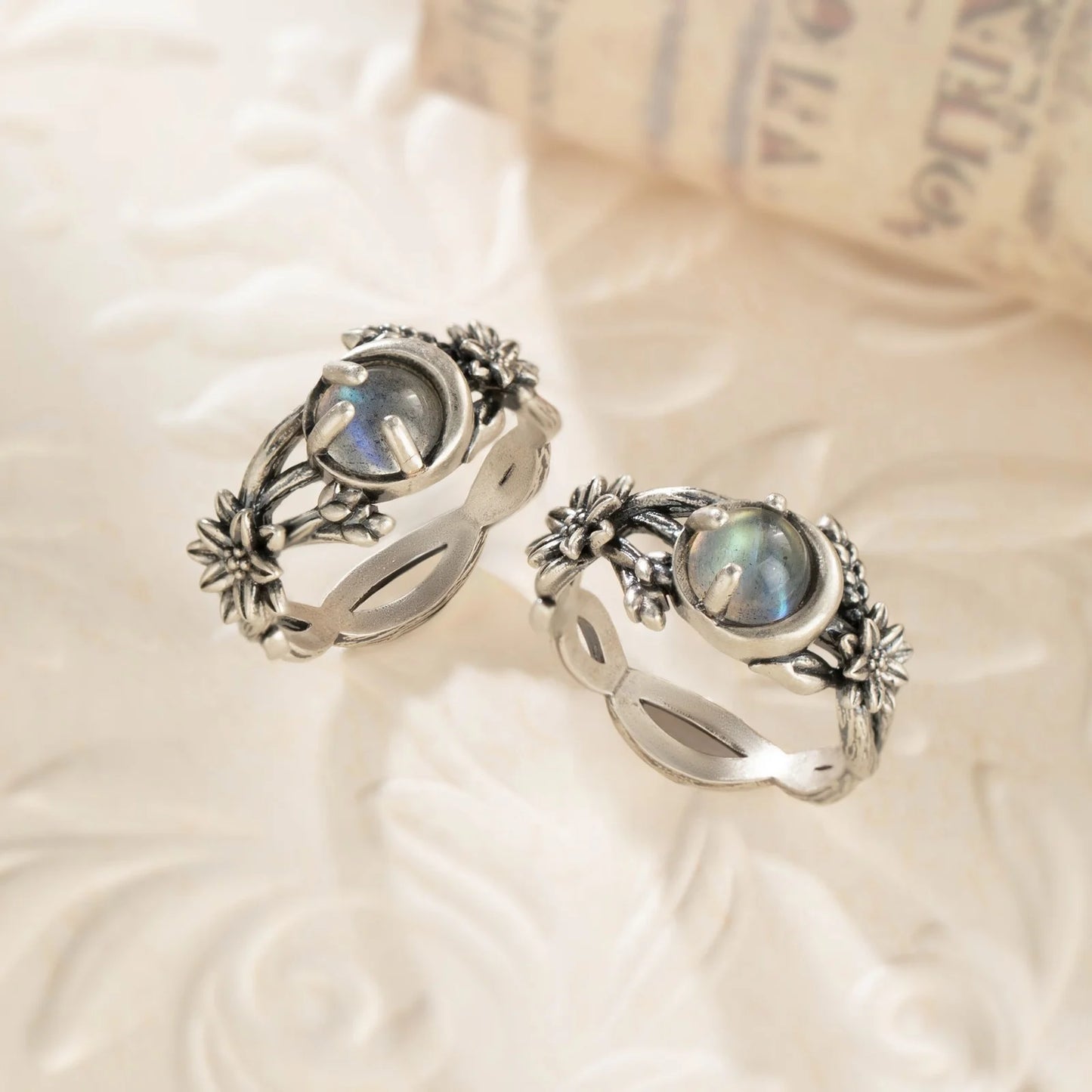 Enchanted Forest Moonstone Ring