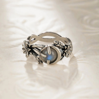 Enchanted Forest Moonstone Ring
