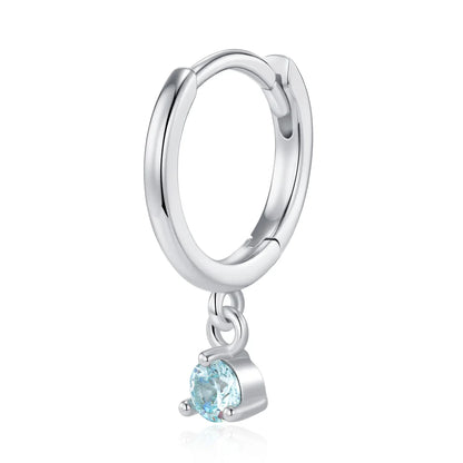 Custom Birthstone Dainty Earrings