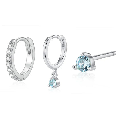 Custom Birthstone Dainty Earrings