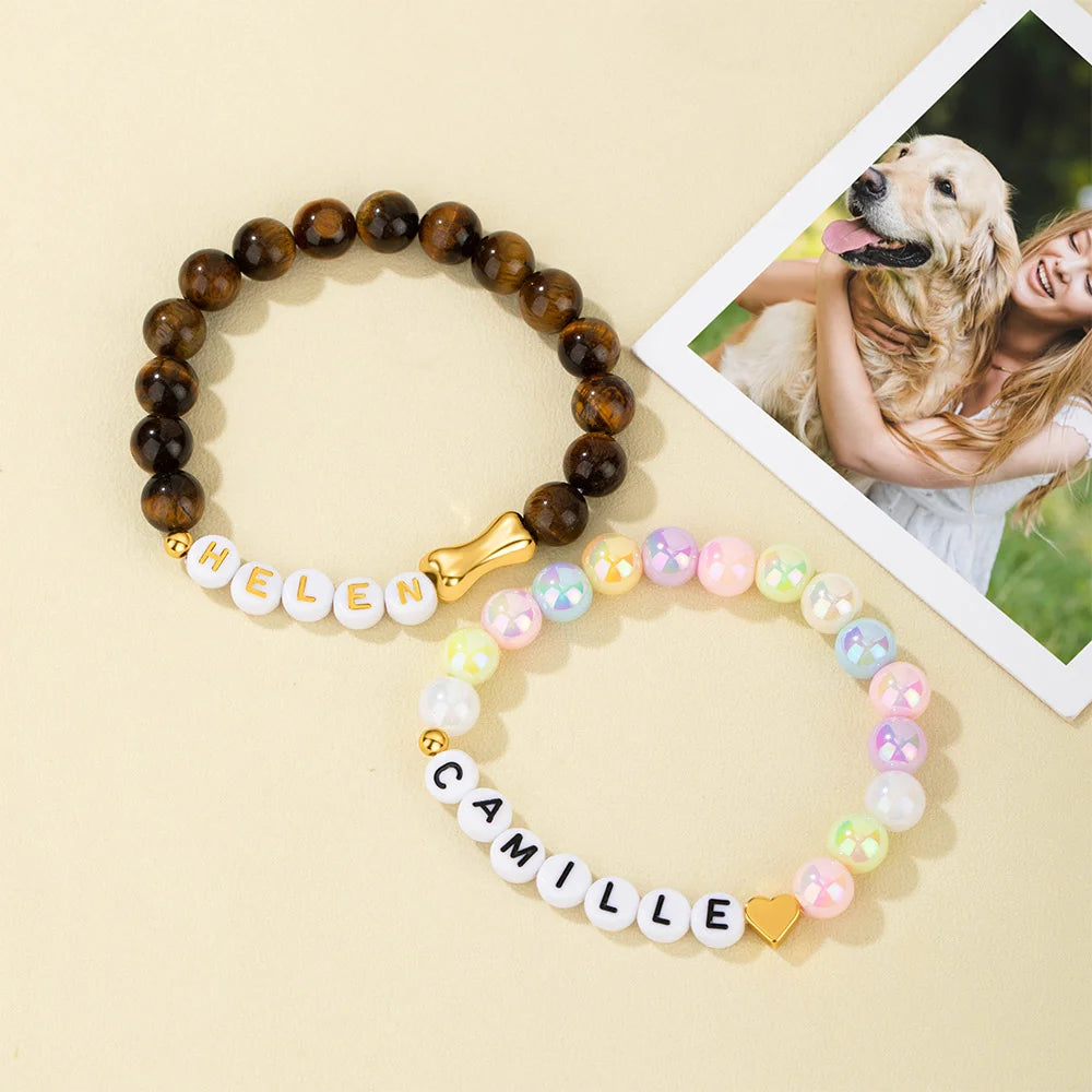 Personalized Name Pet Friendship Bracelet