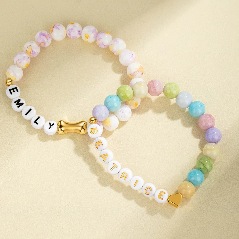 Personalized Name Pet Friendship Bracelet