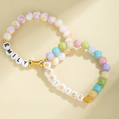 Personalized Name Pet Friendship Bracelet