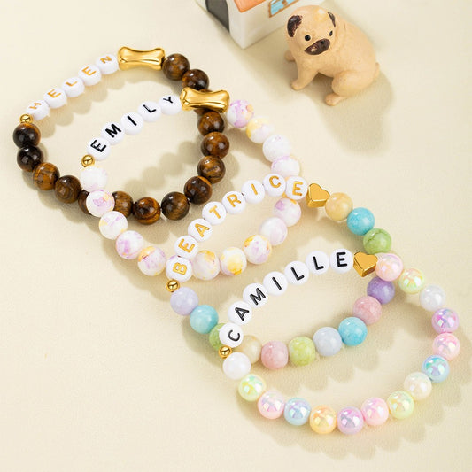 Personalized Name Pet Friendship Bracelet