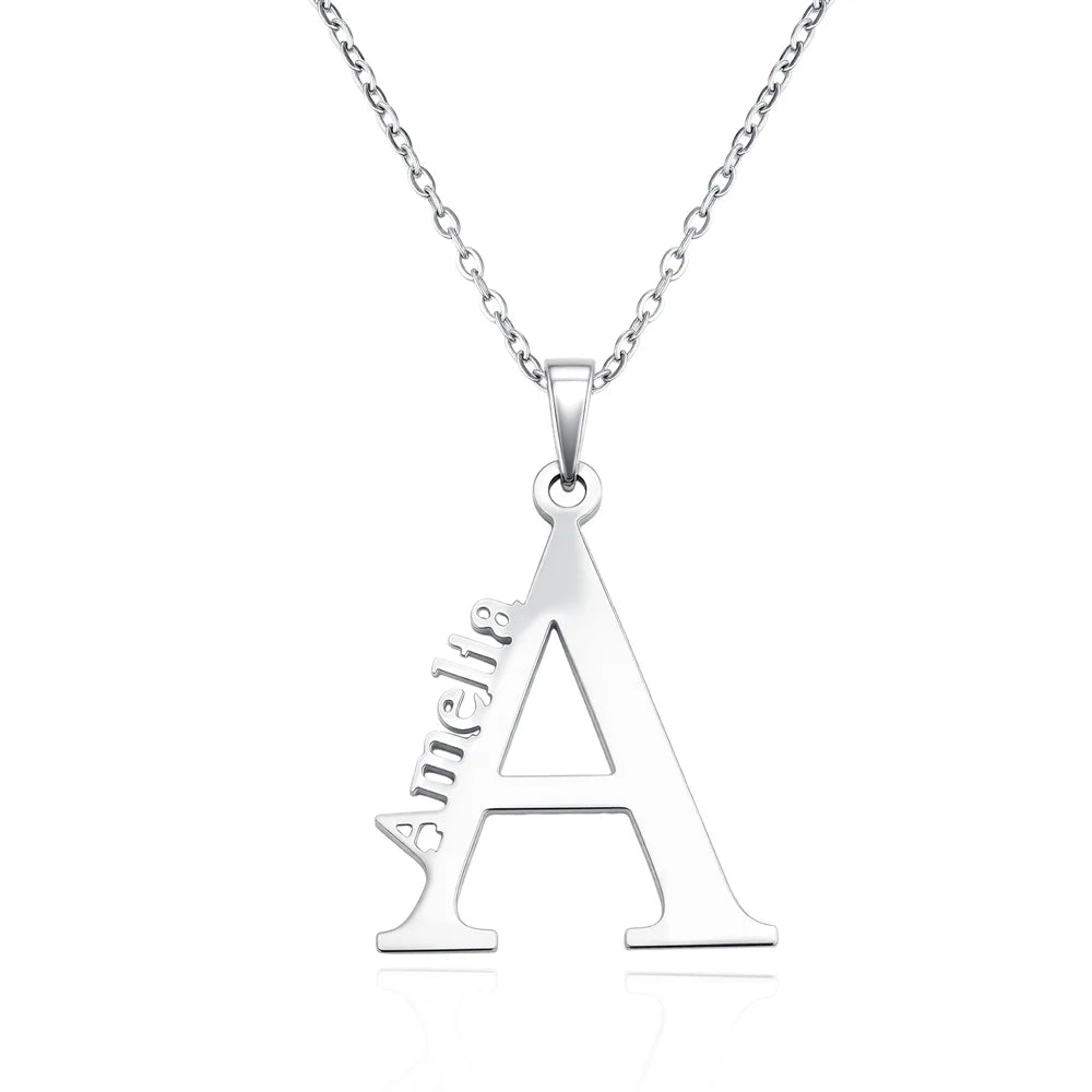 Personalized Initial Name Necklace