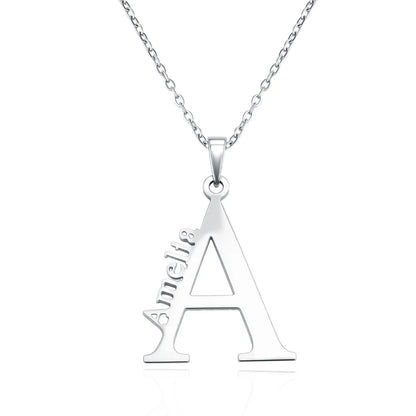 Personalized Initial Name Necklace