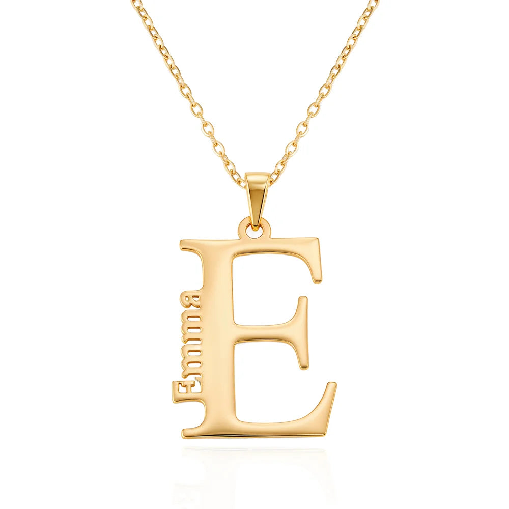 Personalized Initial Name Necklace