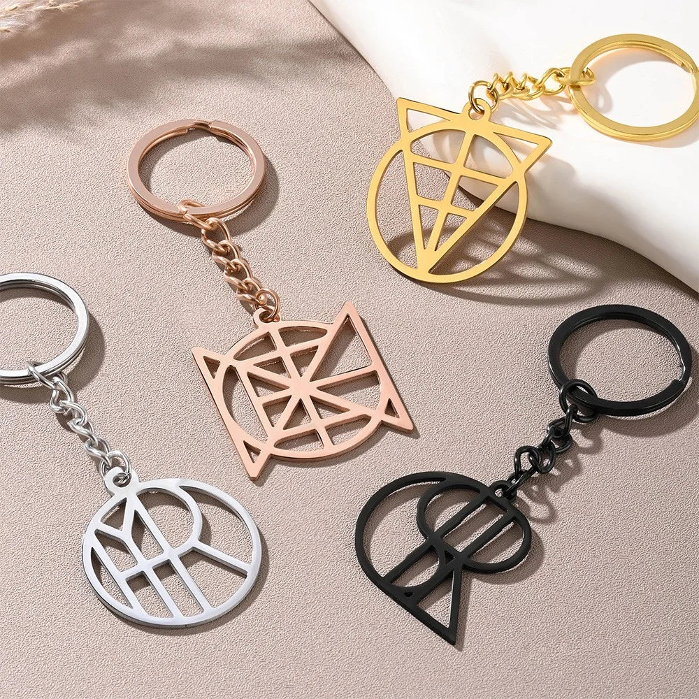 Personalized Name Logo Keychain