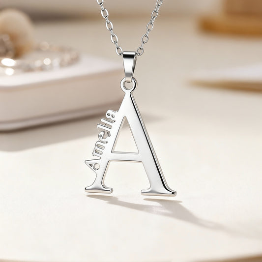 Personalized Initial Name Necklace