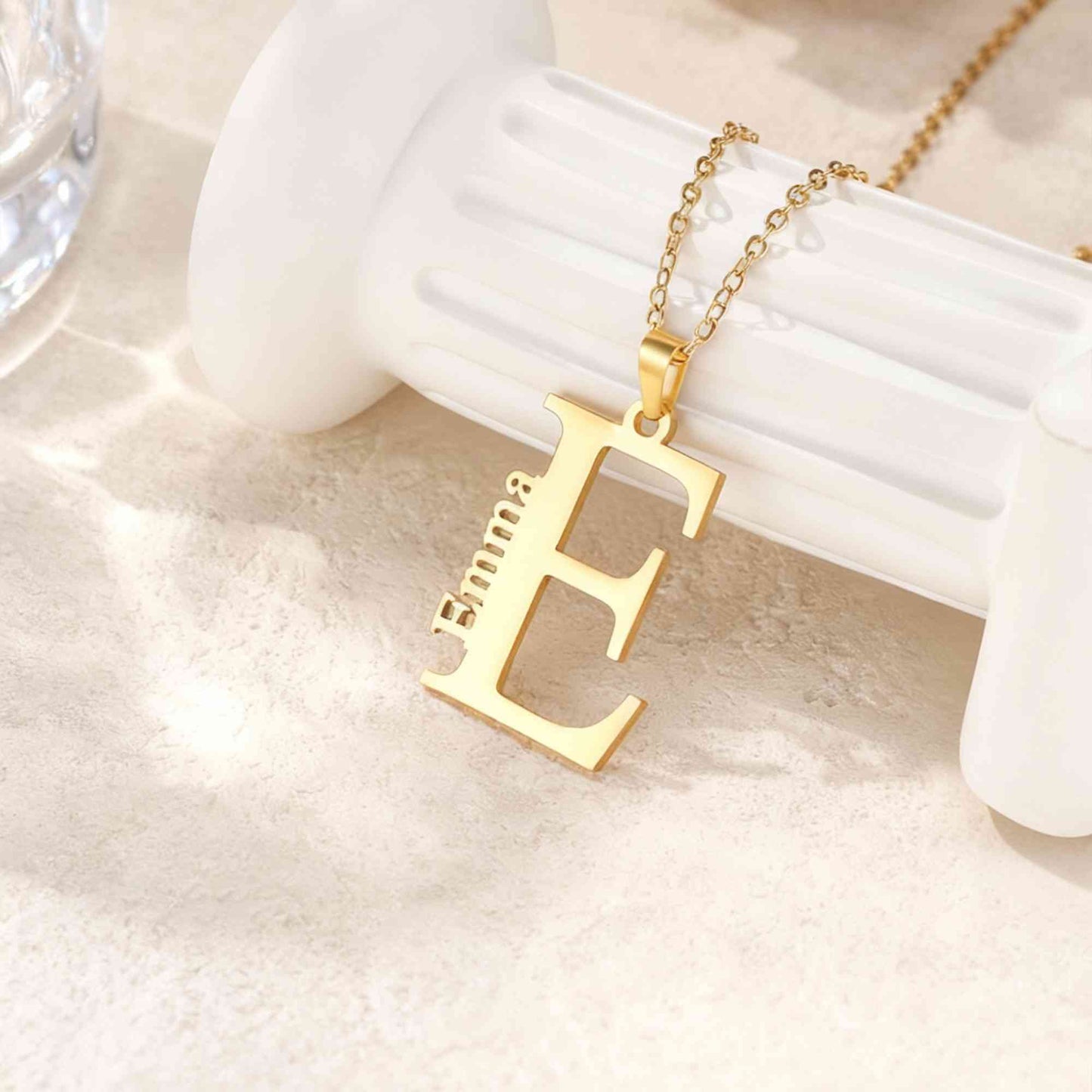 Personalized Initial Name Necklace