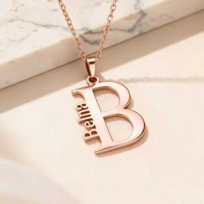 Personalized Initial Name Necklace
