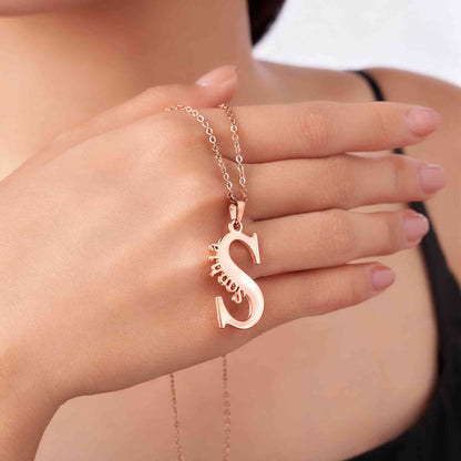 Personalized Initial Name Necklace