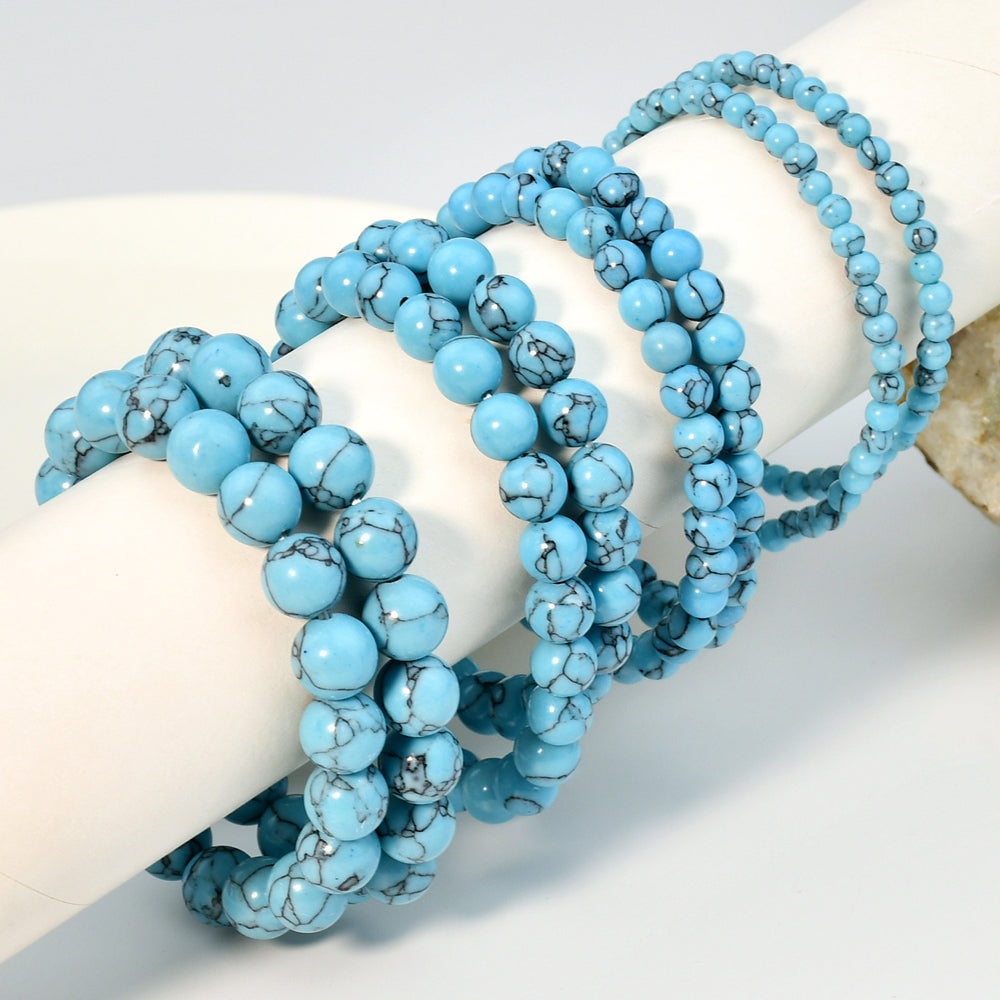 Boho Handmade Turquoise Beaded Bracelets