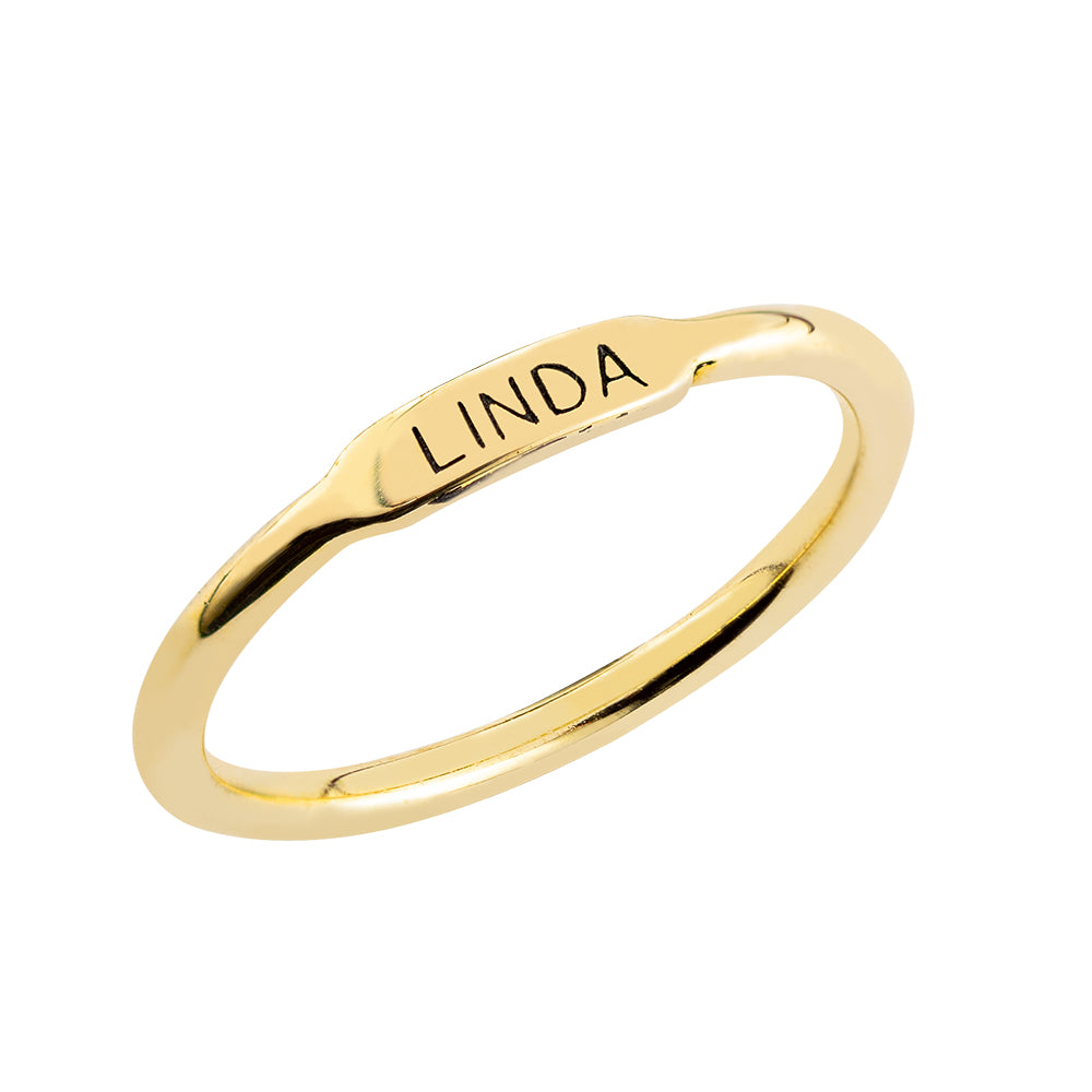 Personalized Dainty Stackable Rings