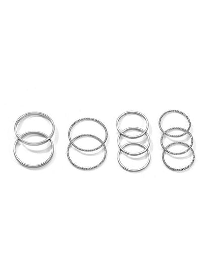 Minimalist Ring Bands Set