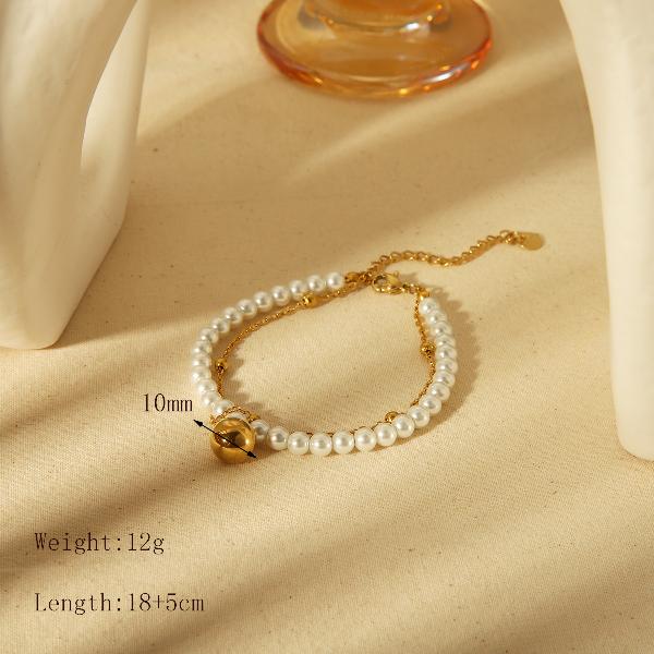 Pearl Beaded Bracelets & Necklaces