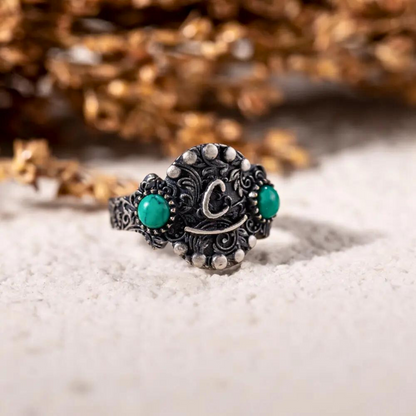 Custom Western Ring with Initial or Brand Logo