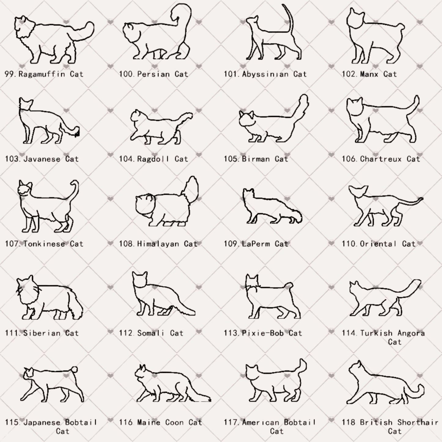 Custom Dog Silhouette Name Necklace