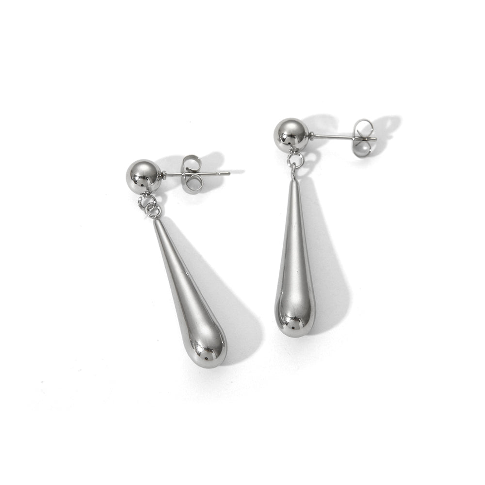 Dainty Droplet Dangle Earrings