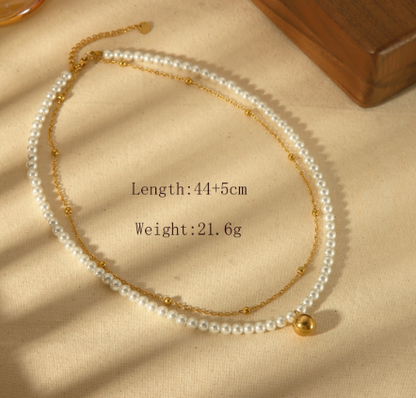 Pearl Beaded Bracelets & Necklaces