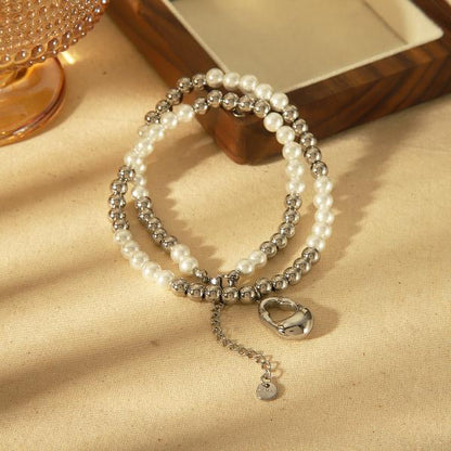 Pearl Beaded Bracelets & Necklaces