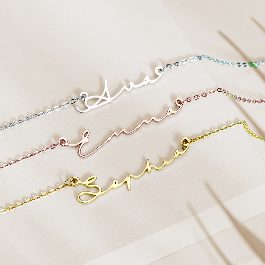 Personalized Minimalist Name Necklace