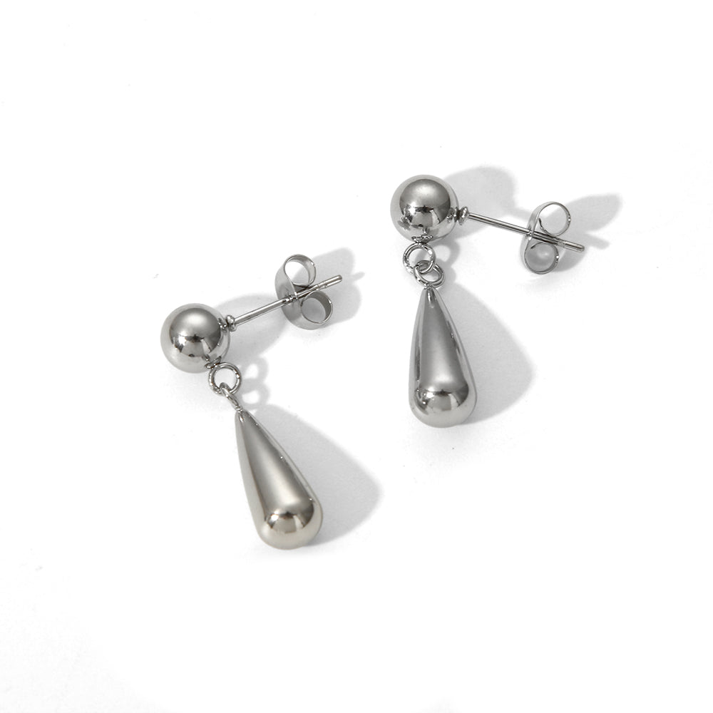 Dainty Droplet Dangle Earrings