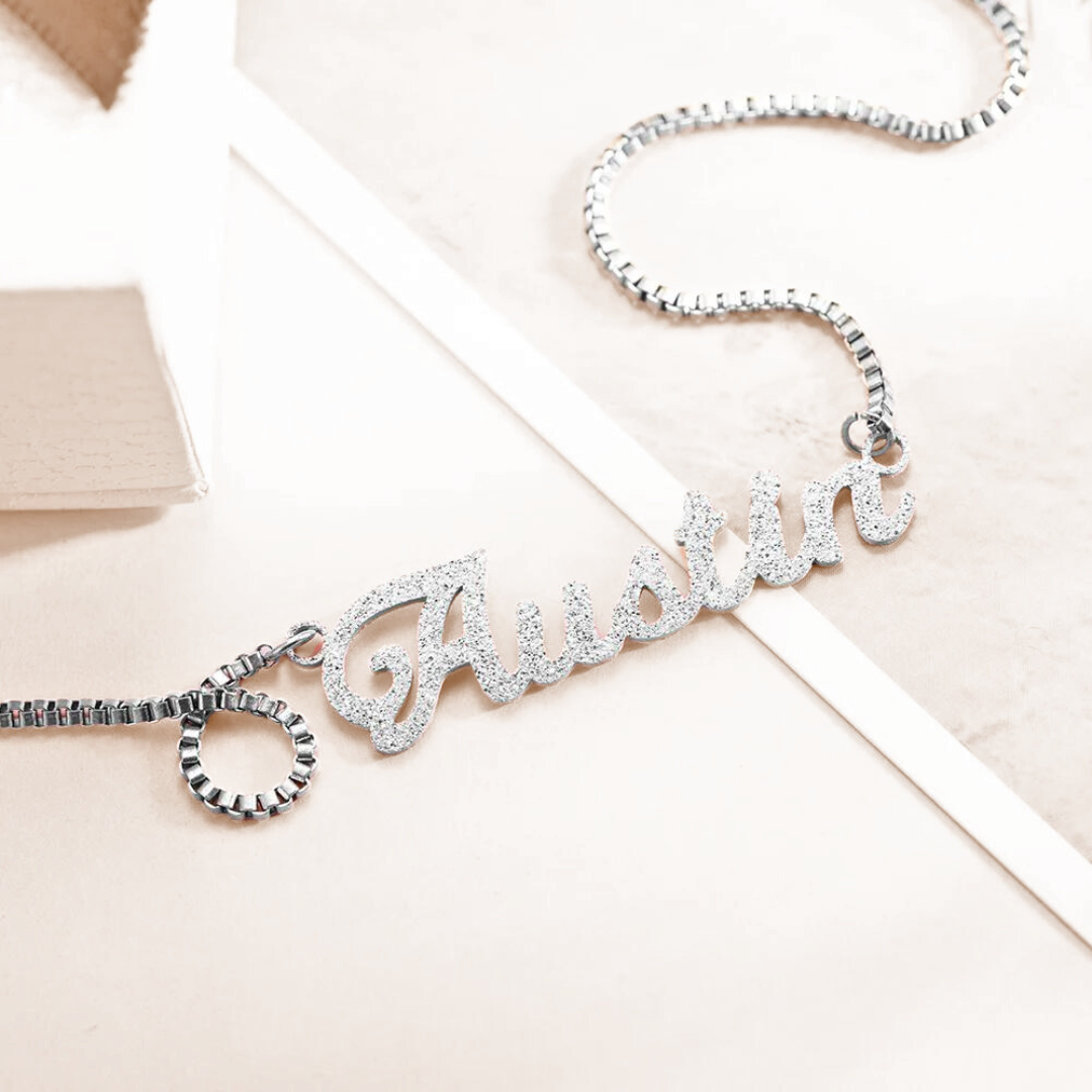 Personalized Sparkling Name Necklace