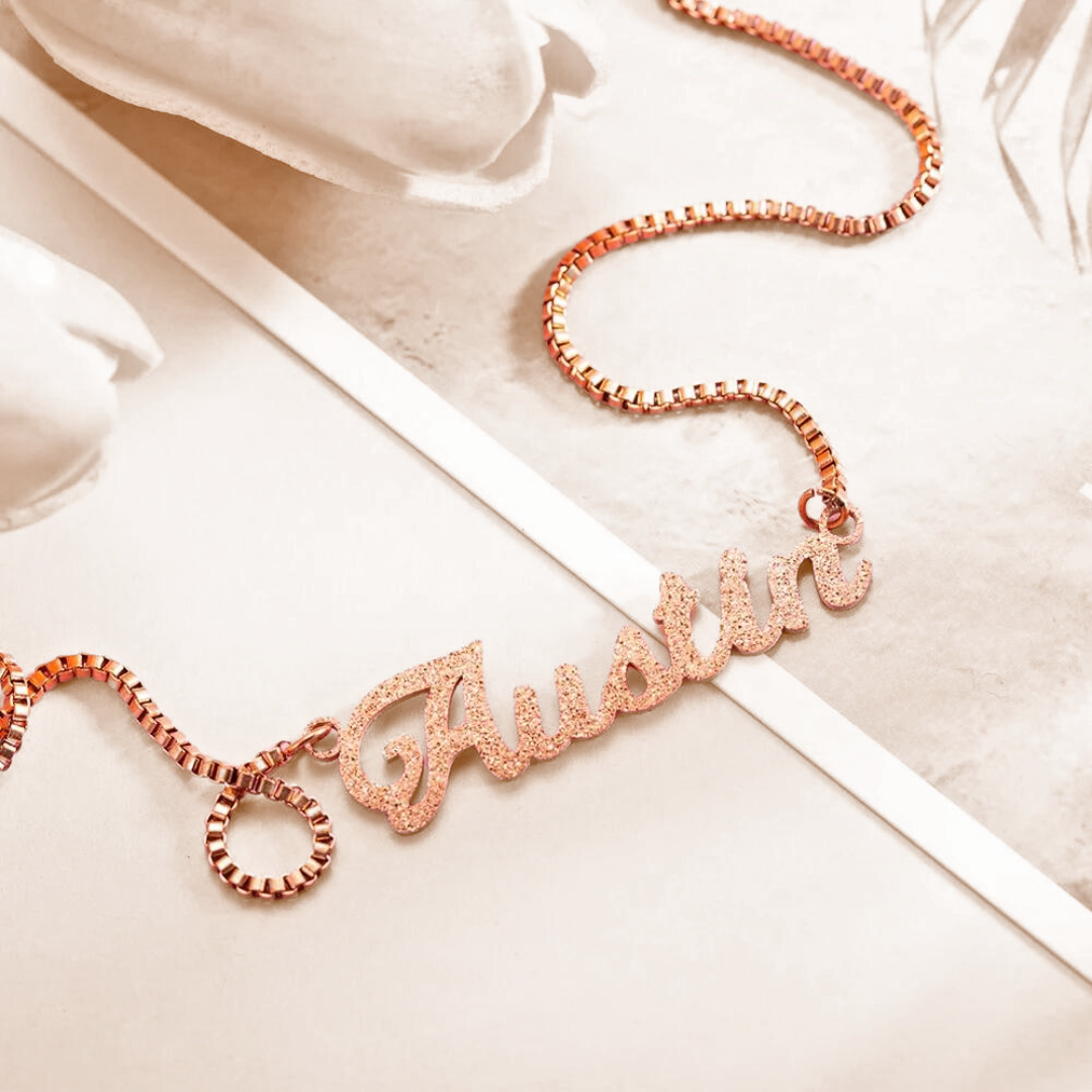 Personalized Sparkling Name Necklace