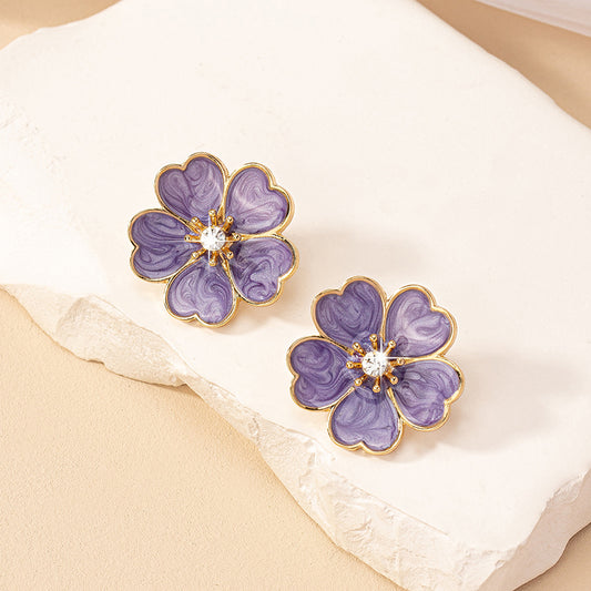 Cherry Blossom Ear Studs